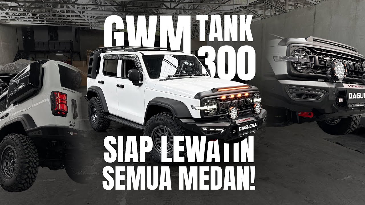 GWM TANK 300 TAMPIL DENGAN AURA BARU, SIAP MENERJANG SEGALA MEDAN!