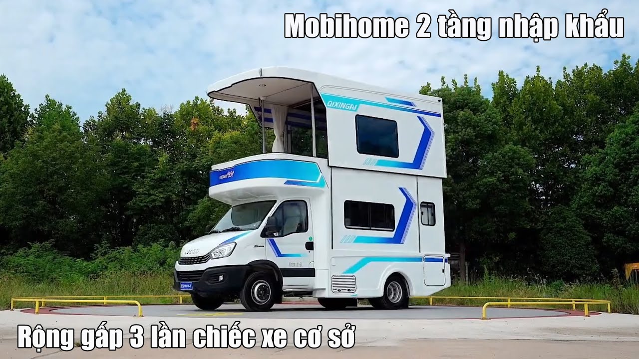 Mobihome 2 tầng nhập khẩu, Tăng gấp 3 lần diện tích sử dụng. 30m2