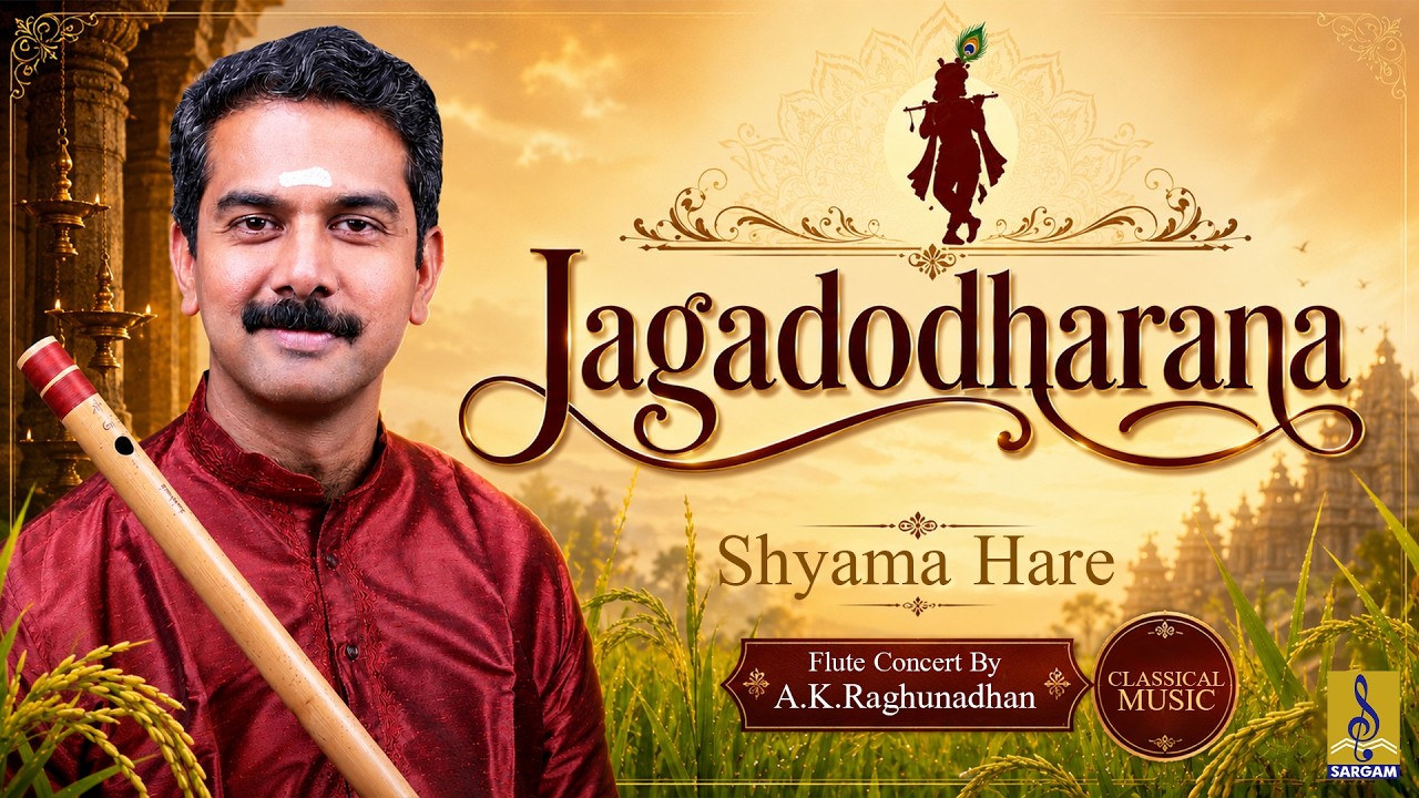Jagadodharana | a flute concert by A.K.Raghunadhan | Shyama Hare