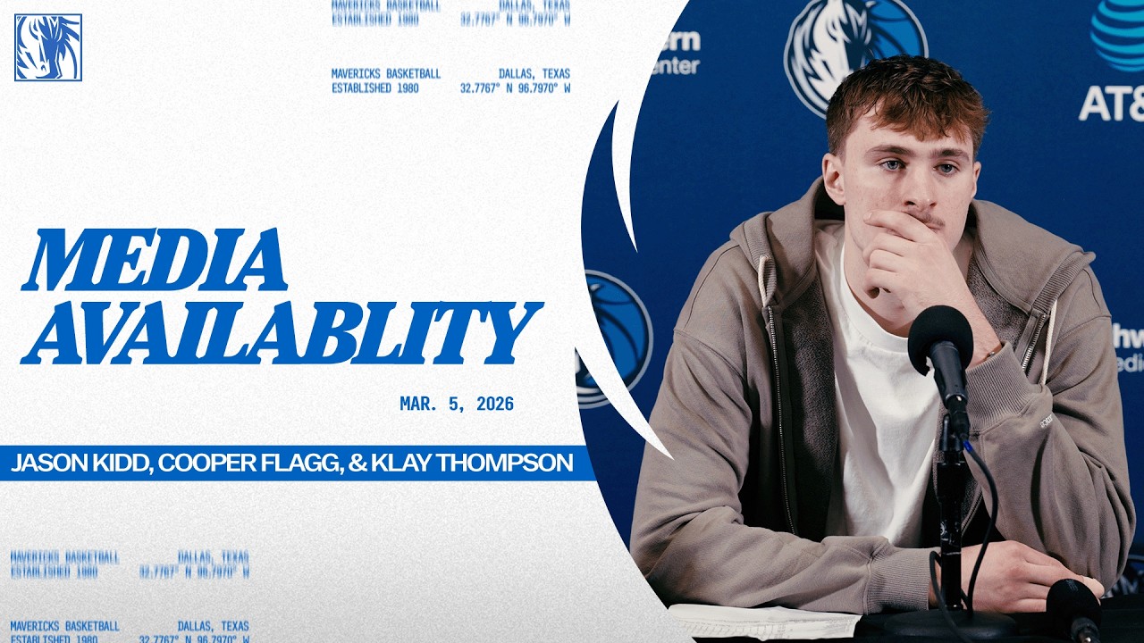 Jason Kidd, Cooper Flagg, & Klay Thompson | Post-Game Media Availability @ ORL | 3/05/26