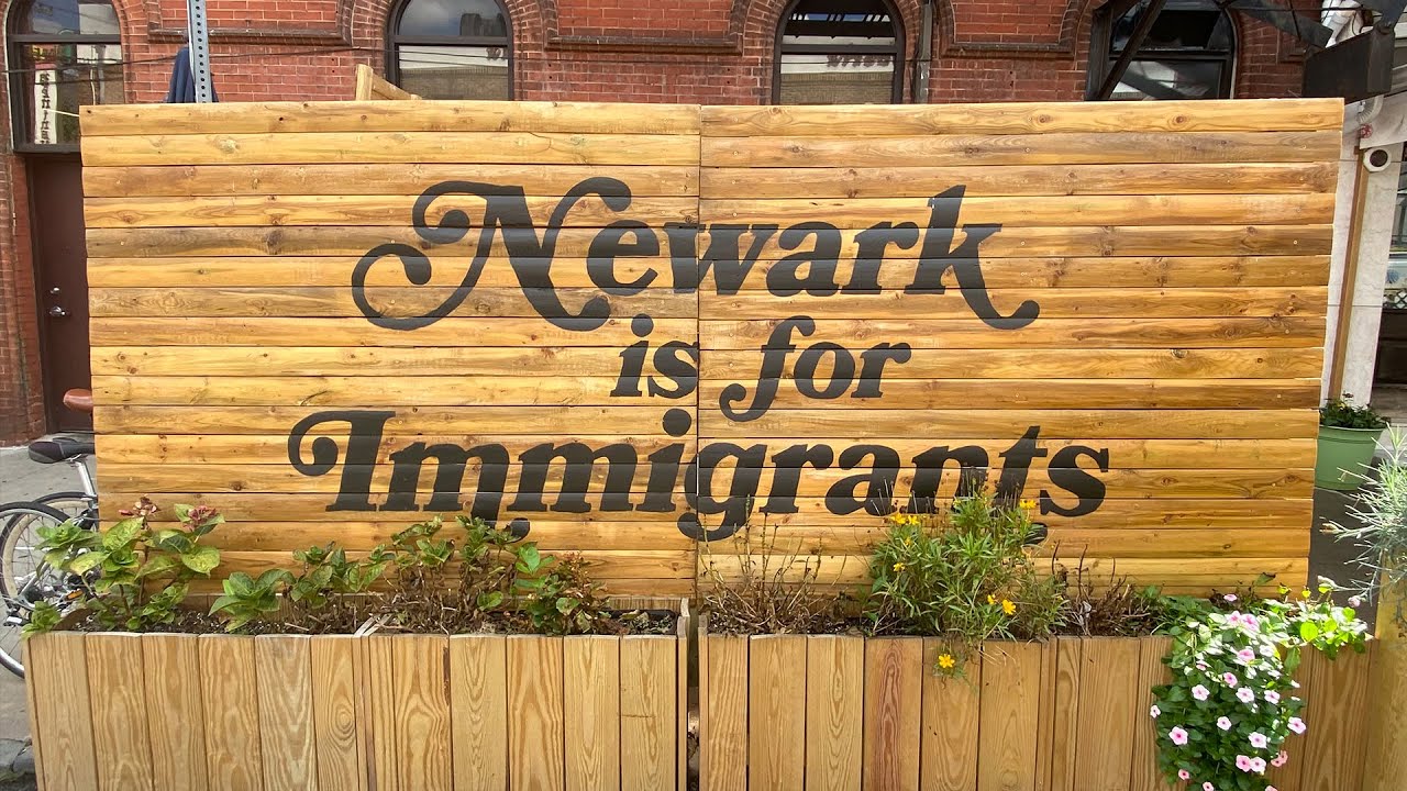 IMMIGRANTS MONUMENT - Ironbound Newark NJ