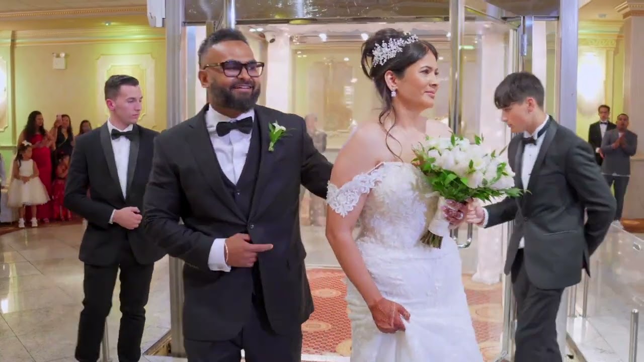 Shabana & Sarwan's Wedding Reception Highlight Reel at The Villa Barone Manor, Bronx NY