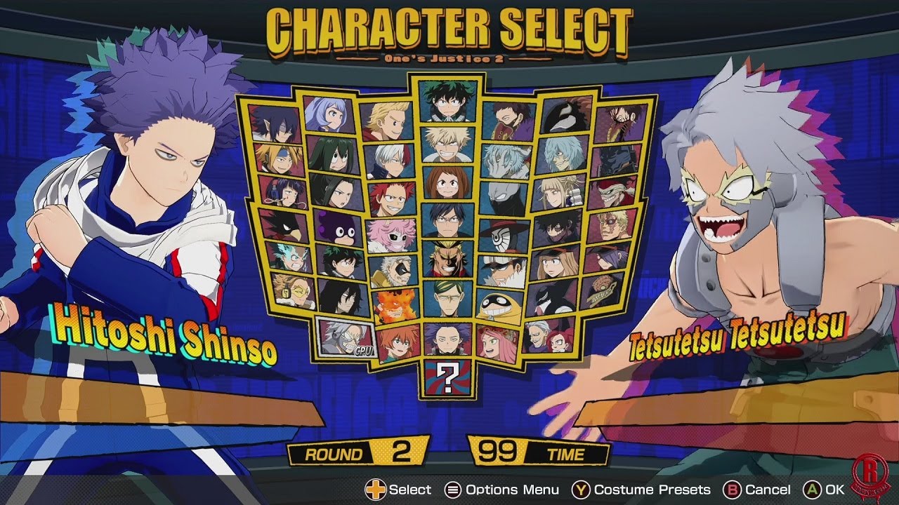 My Hero One's Justice 2 - All Characters + DLC (Hitoshi Shinso) *Updated*