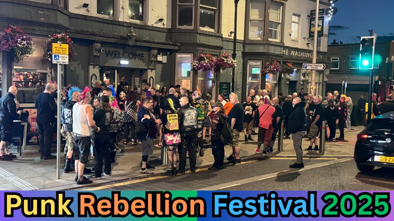 Punk Rebellion Festival 2025: Weekend Night Life Blackpool