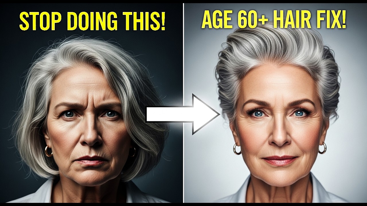 How to Wear Hairstyles at 60+ and Still Look AMAZING! (5 Genius Styling Hacks!)