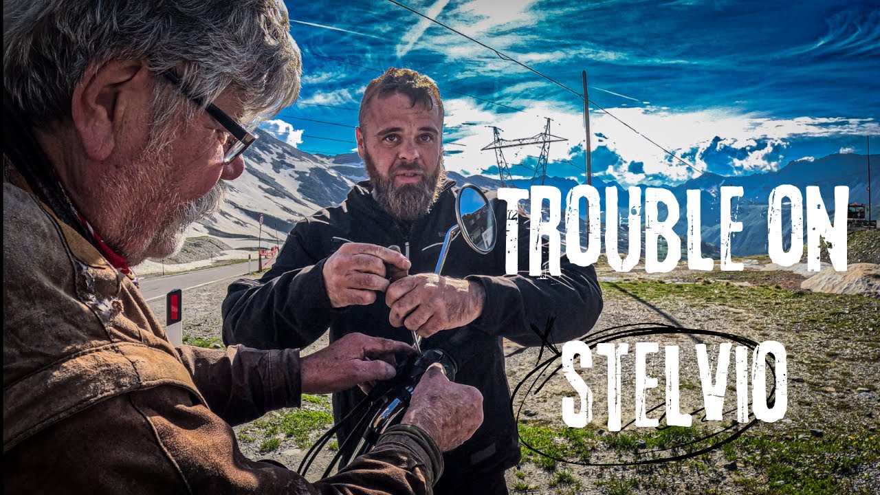 Motorcycle Drama's on Stelvio pass - YOUR NOT Staying here!