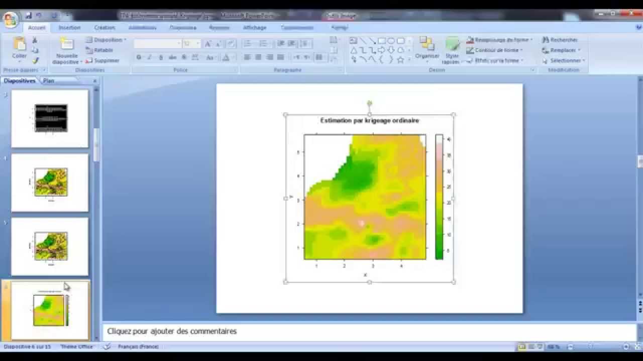 TP4 Estimation spatiale Krigeage géostatistique