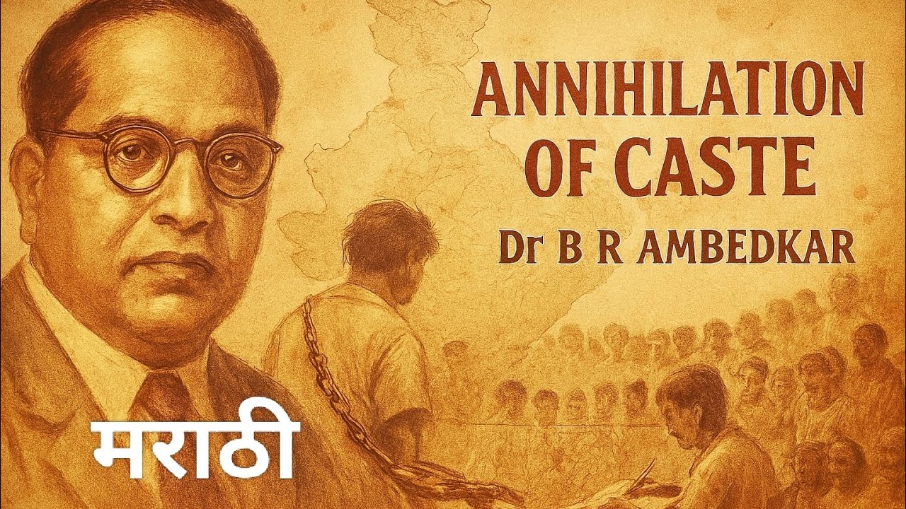 मराठी Annihilation Of Caste book summary podcast in Marathi