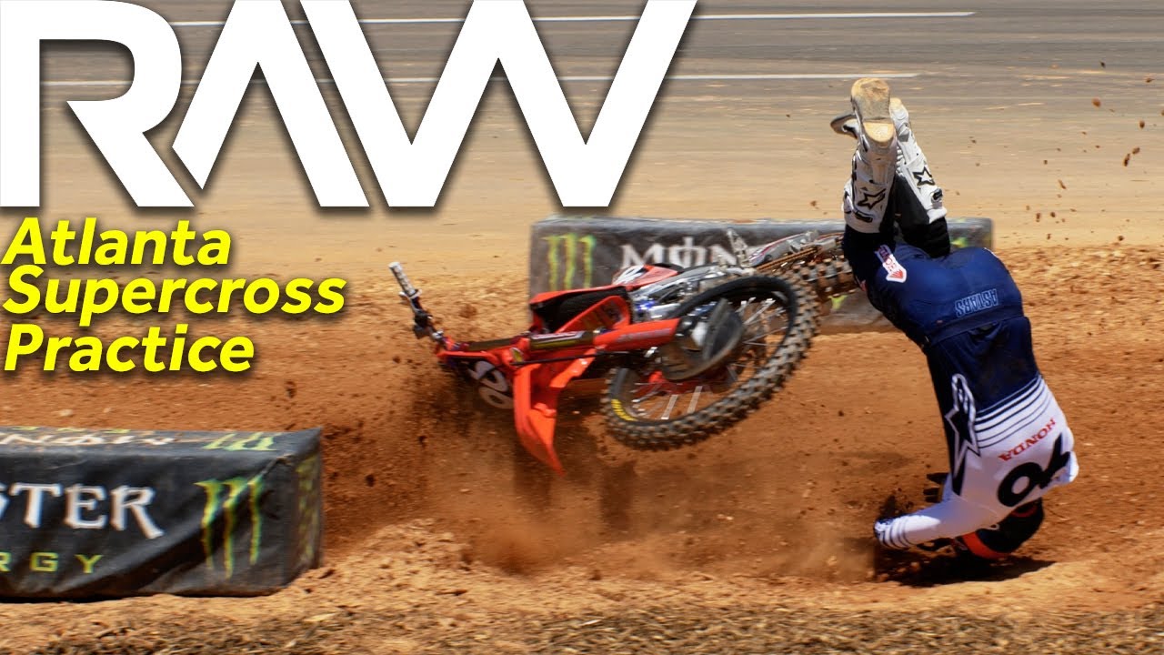 Atlanta Supercross Practice RAW - Motocross Action Magazine