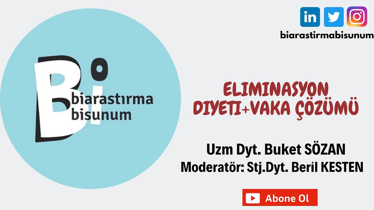 Eliminasyon Diyeti+ Vaka Çözümü