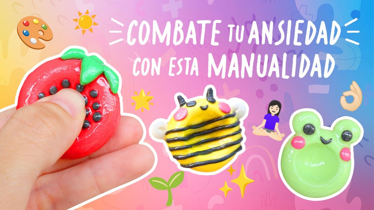 Cómo hacer worry stones para calmar la ansiedad | Tutorial de arcilla polimérica
