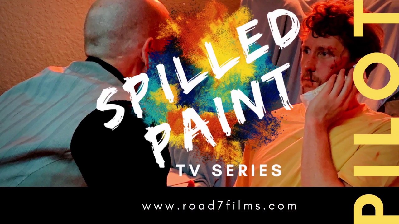 Spilled Paint TV Pilot BTS