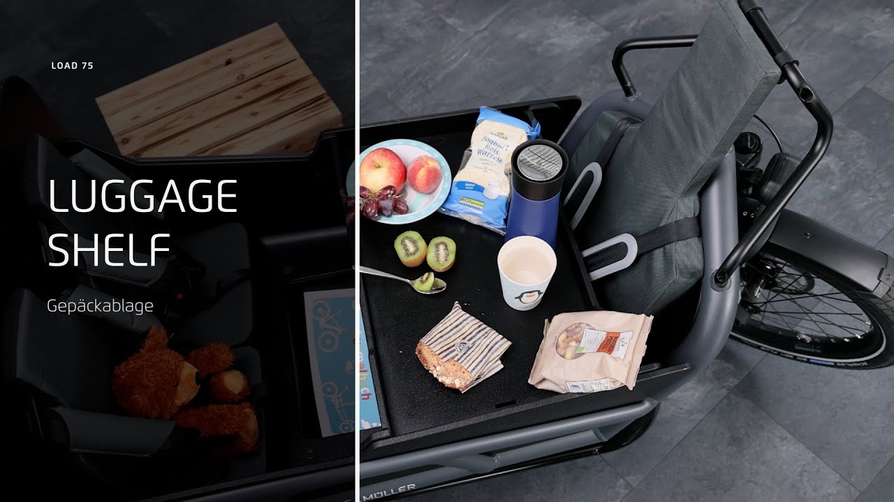 Load 75: How to attach the luggage shelf