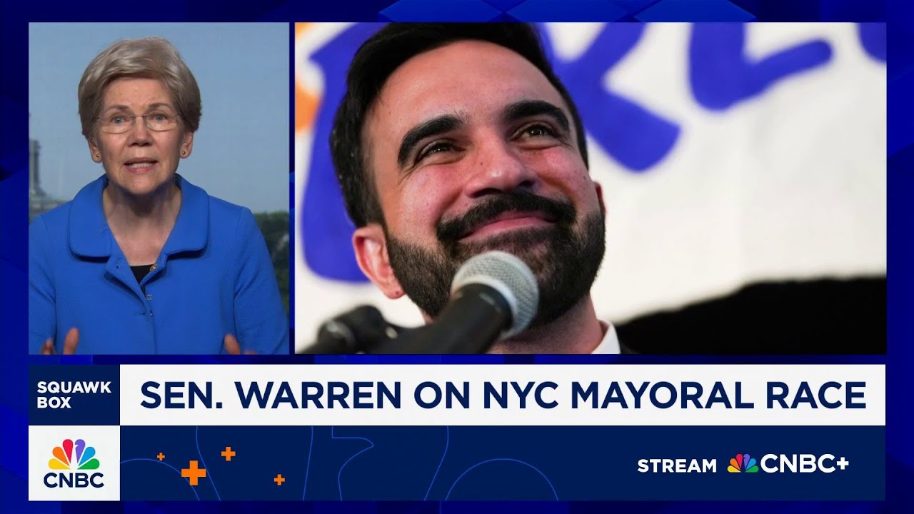 Sen. Warren on NYC mayoral race: New Yorkers heard, believed and were inspired by Zohran Mamdani