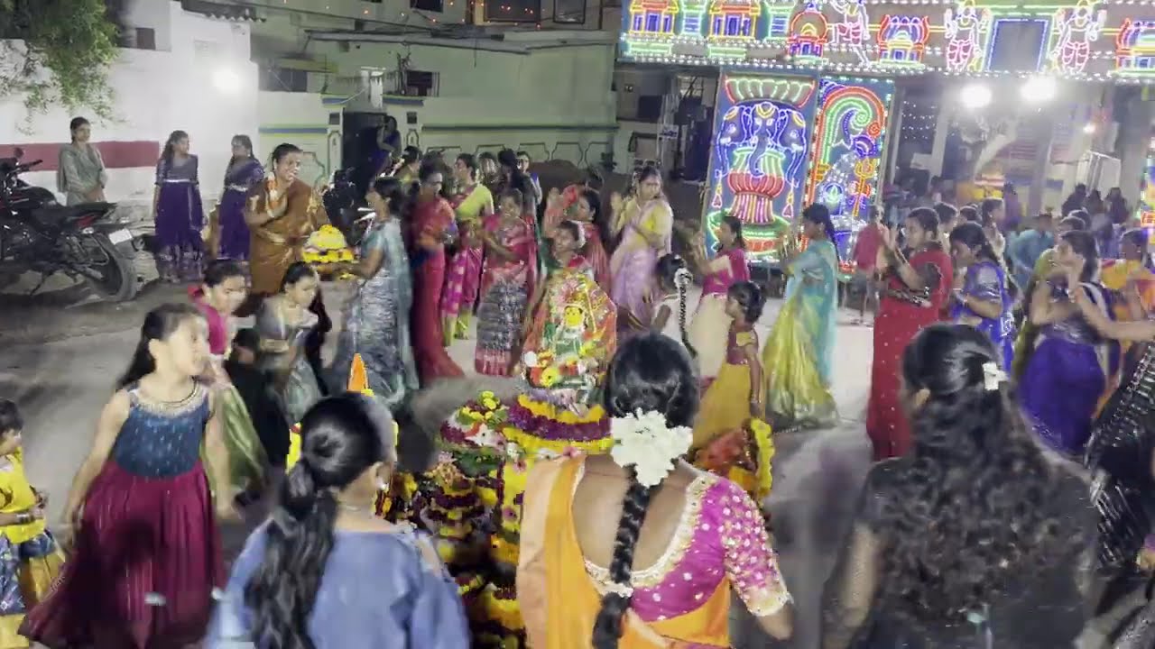 Bathukamma | dasara celebration | #shaikpet #dj #bathukamma #dasara #dance  #telangana #hyderabad