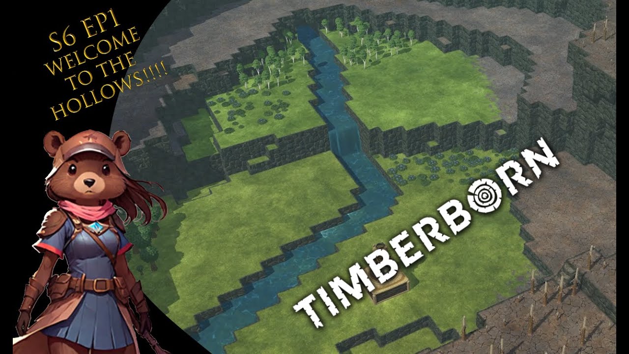 Welcome to the Hollows! Checking out the new Map! Timberborn (Update 7) S6 EP1