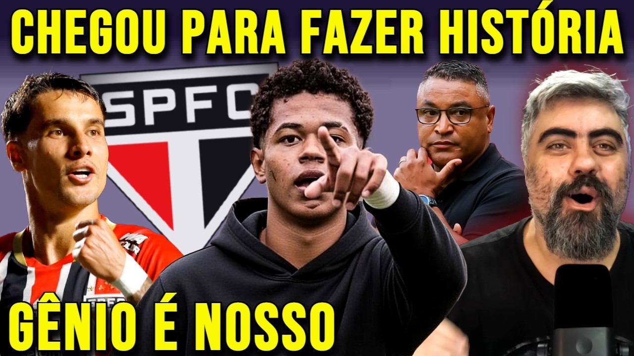 FORMIDÁVEL SIM!!! SPFC FINALMENTE TEM CRAQUE DIFERENCIADO PARA FAZER HISTÓRIA! RETORNO NO SÃO PAULO!