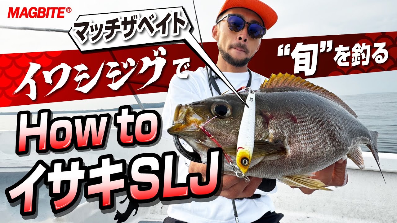 イワシジグで“旬”を釣る‼︎九州イサキSLJ
