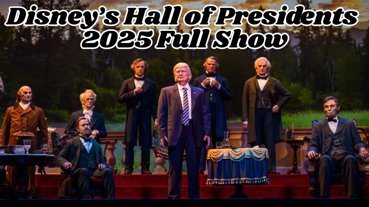 Hall of Presidents Disney World 2025 FULL SHOW 4K