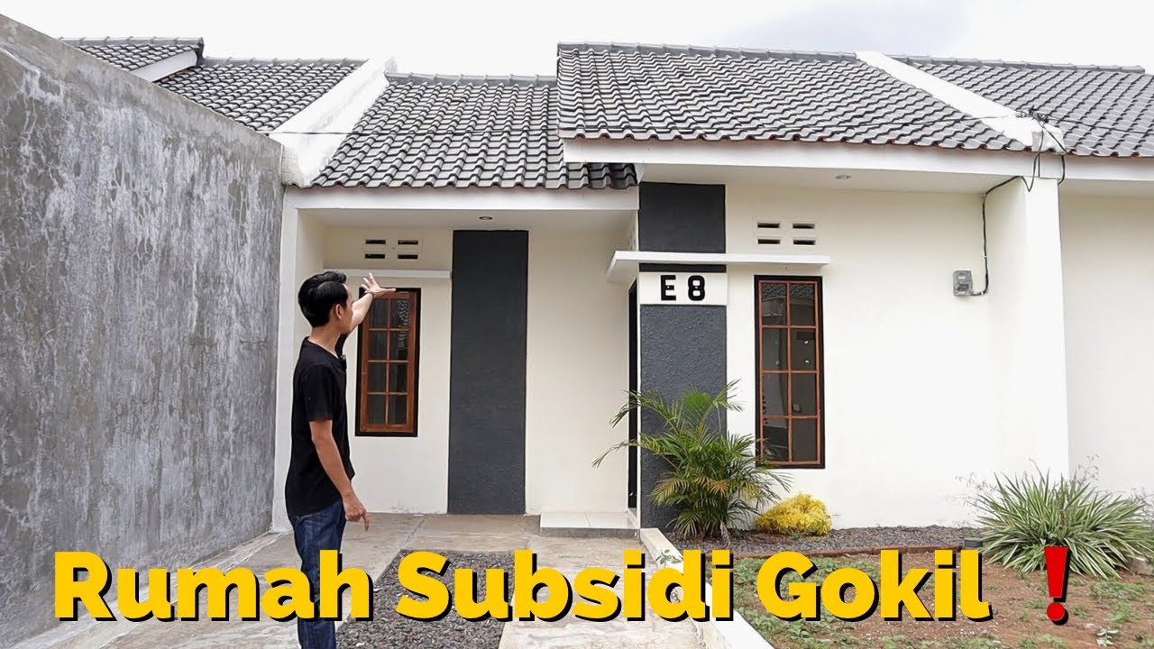Rumah Subsidi Rekomendasi ! Luas Tanah Udah Ampir Tidak Ada yang 72m