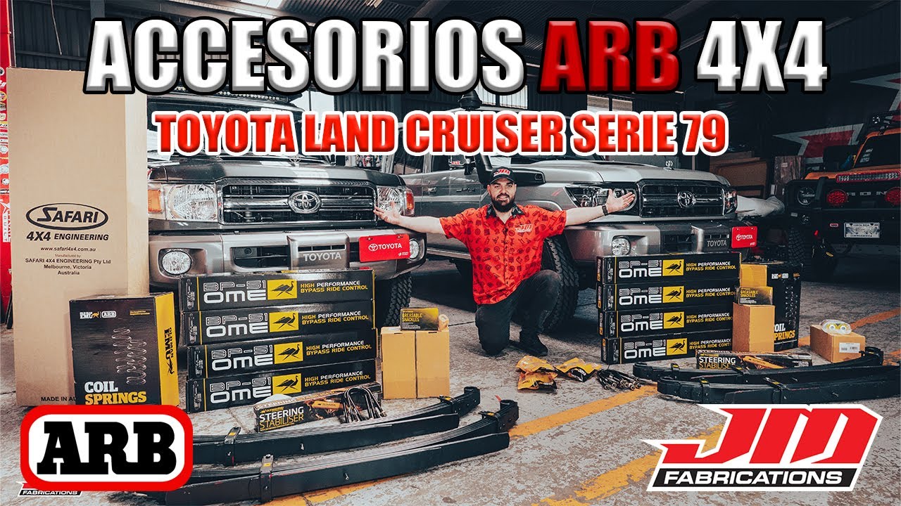 LAND CRUISER SERIE 79 V8 - ACCESORIOS ARB 4X4 - JM FABRICATIONS - BP-51