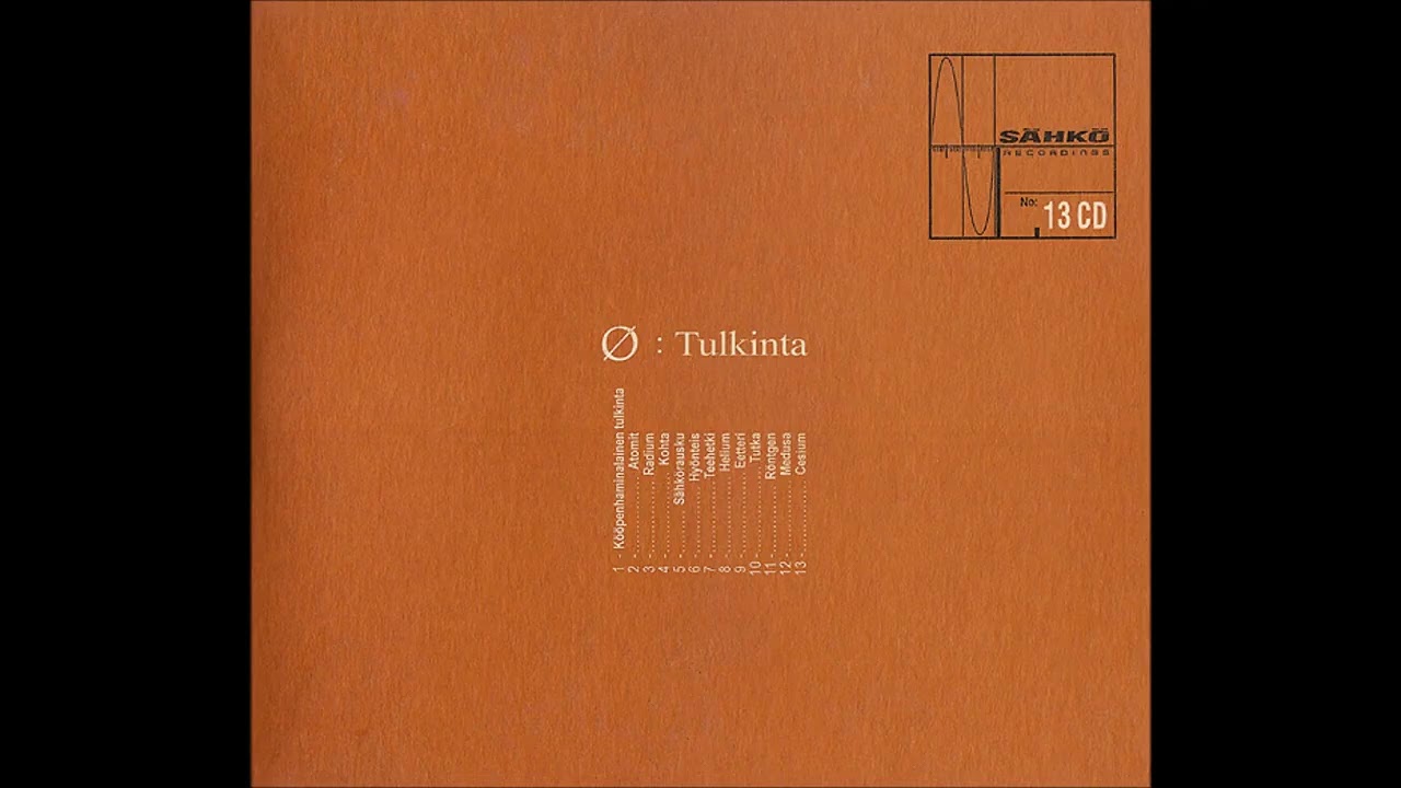 &Oslash; &ndash; Teehetki