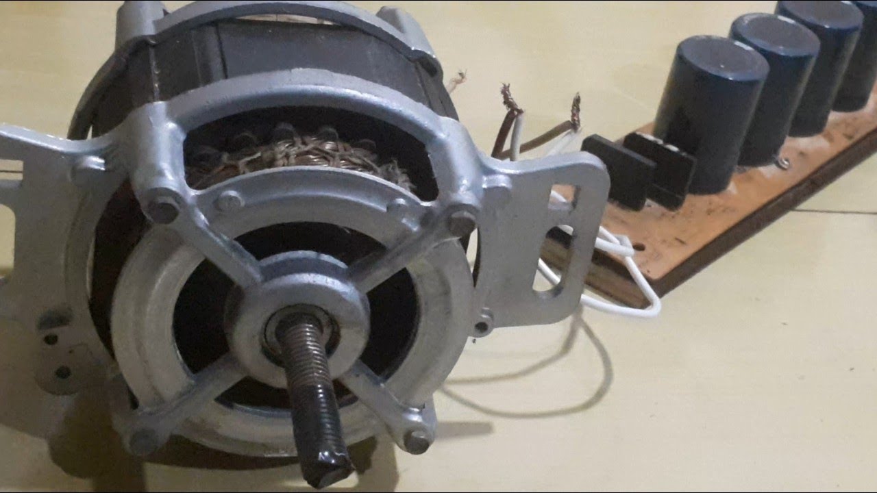 COMO VC mesmo VAI fazer GERADOR de ENERGIA com MOTOR de MÁQUINA DE LAVAR ROUPA