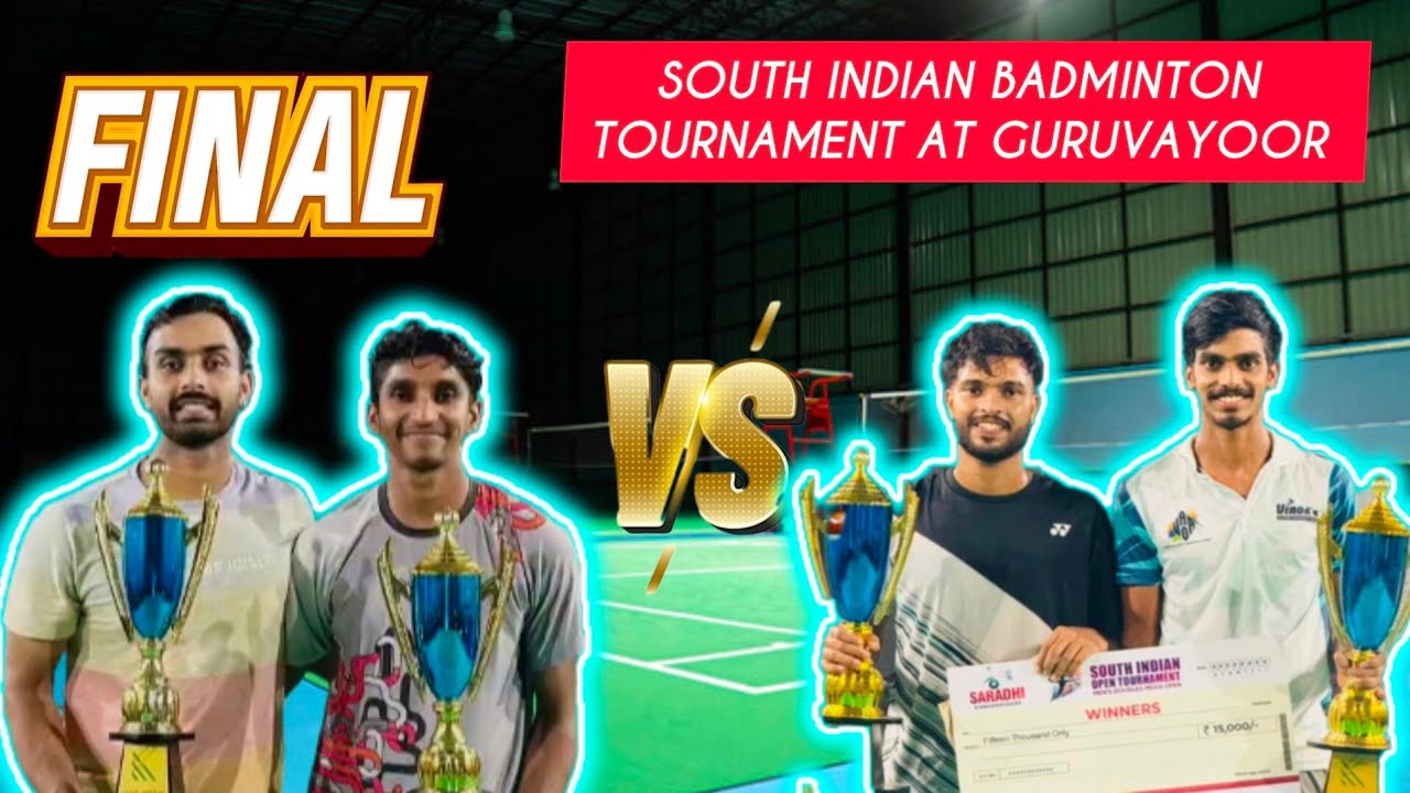 AMBILI & SHIVASHANKAR VS HARI & ATHUL:SOUTH INDIAN OPEN INVITATION TOURNAMENT AT GURUVAYOOR 2025