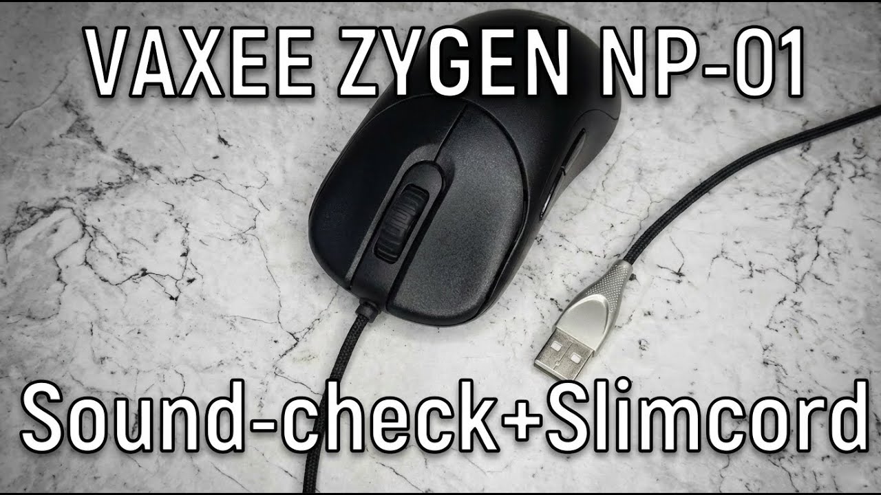 VAXEE Zygen NP-01. Sound-check+Slimcord.