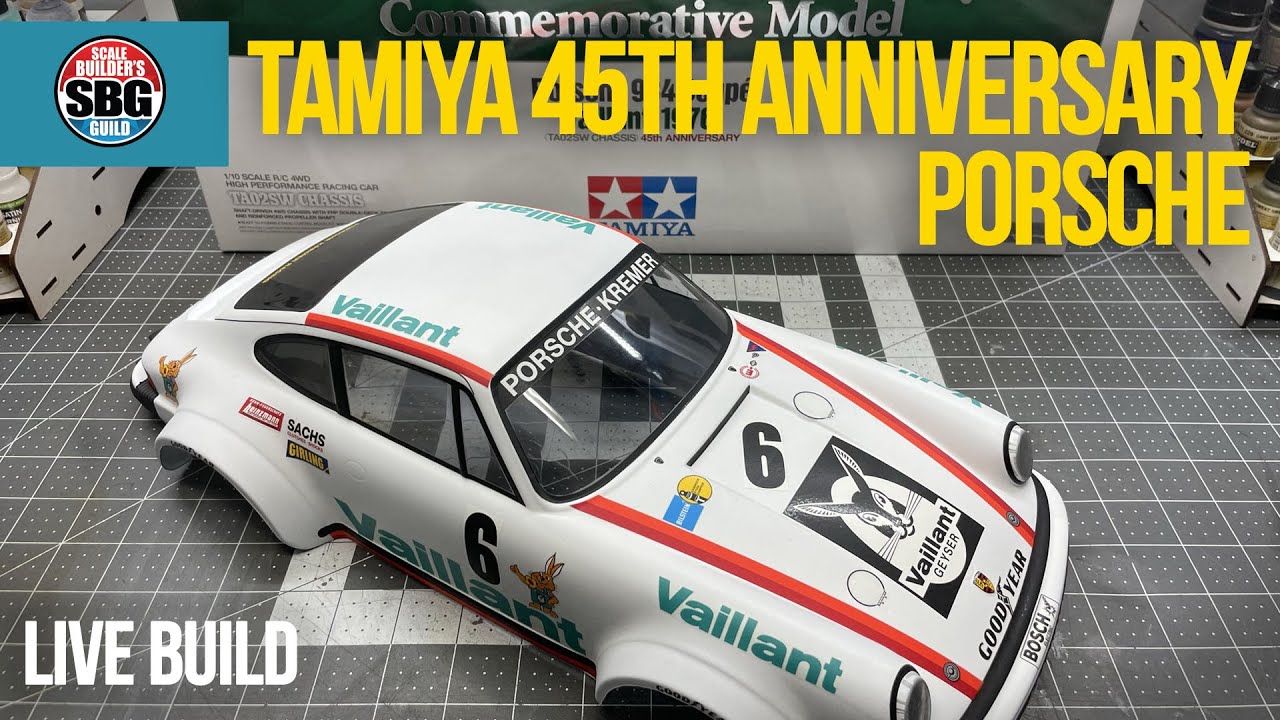 Tamiya 45th Anniversary Vaillant Porsche LIVE BUILD