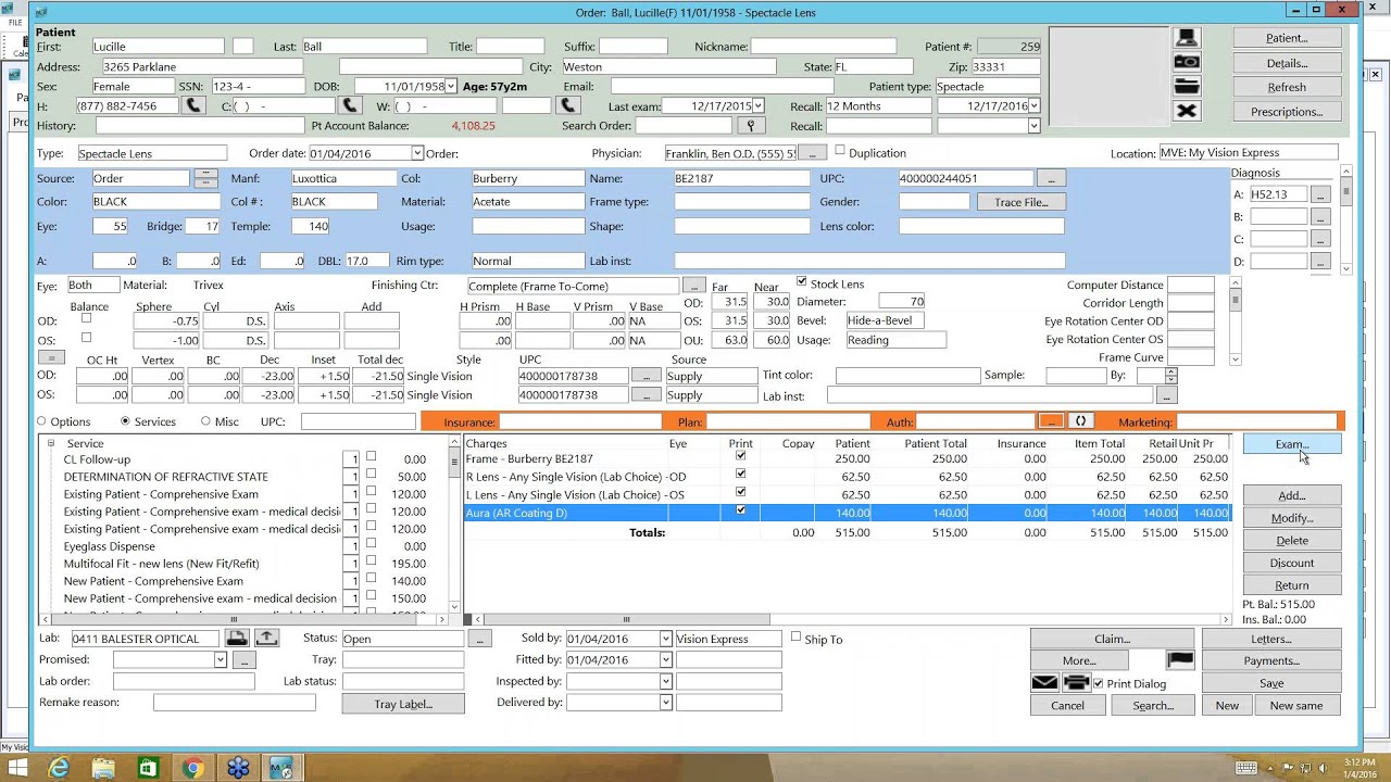 My Vision Express®: Orders Training