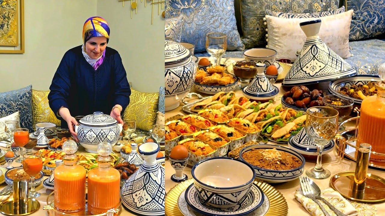 اليوم 13 من رمضانك كل بنة مع حليمة بداكشي اللي يبغي خاطرك كلشي ساهل وسريع ولذيذ باش ترتاحي شوية ...