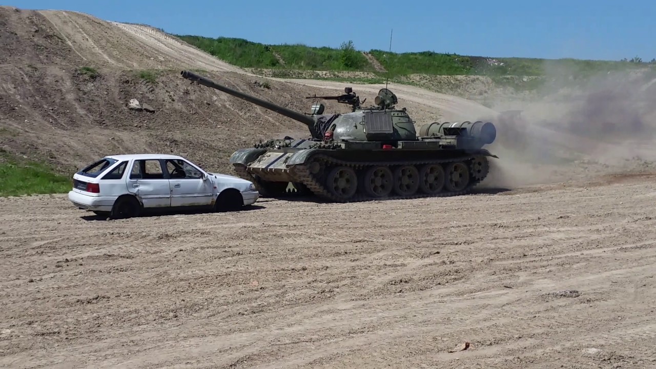 Tankodrom Milovice | T-54 v akci  (2)