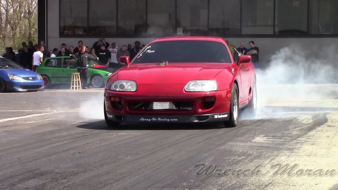 Wicked 1200hp TRC Performance MK IV Supra Drag Racing
