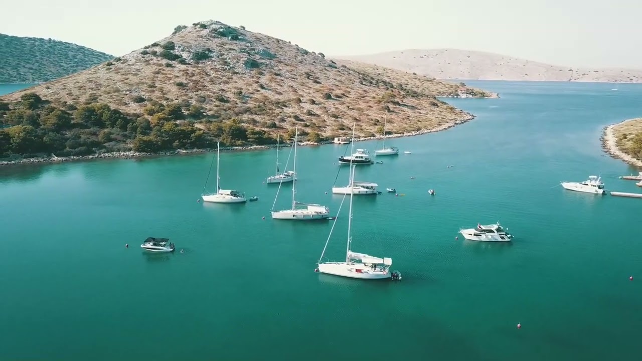 Lavsa et son mouillage - Kornati - Mavic pro I