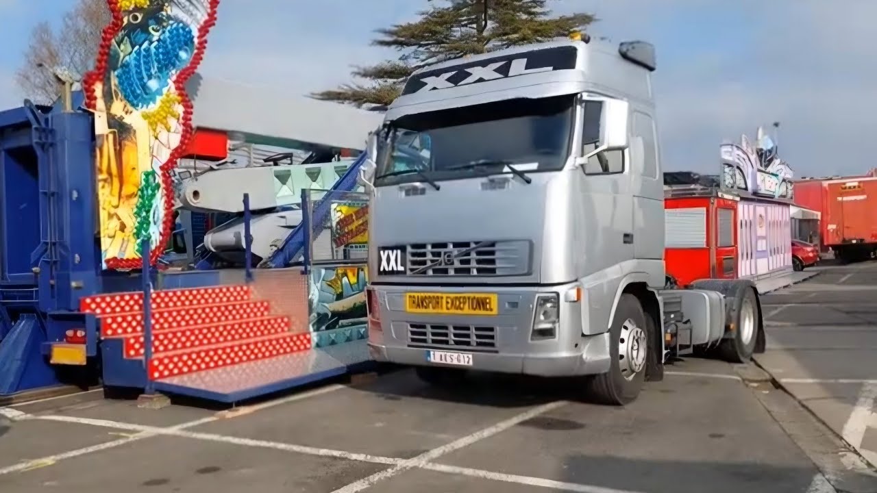 Opbouw Winterfoor Aalst (BE) 2025 (Deel 5) #winterfoor #aalst #opbouwkermis #kermis