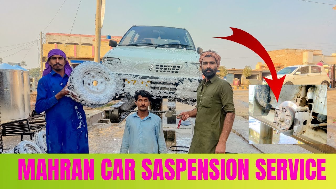 Suzuki Mahran car Sespension Wash ||2022