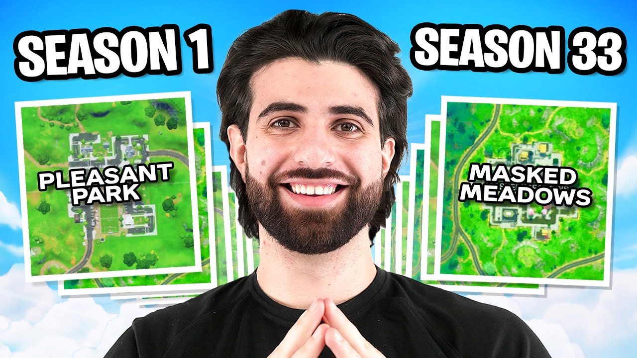 Ranking the Best POI from EVERY Fortnite Season!