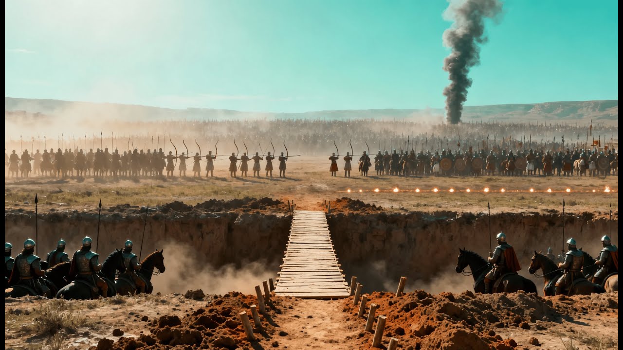 How Did Belisarius’ Trenches Stop 50,000 Persians? Battle of Dara 530 History Documentary