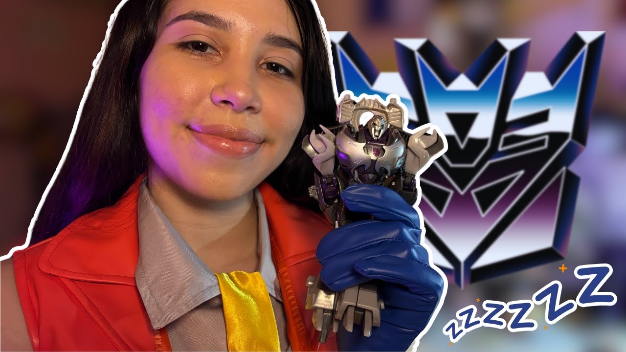 ASMR Tapping on Megatron (also transforming Ratchet yay)