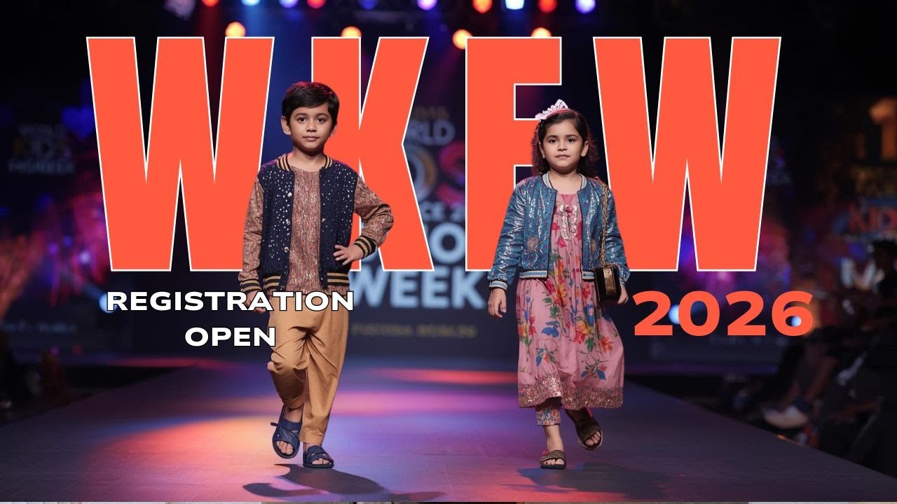 Top Trending Kids Fashion Week 2026 | Stylish Little Stars on Runway | 4K