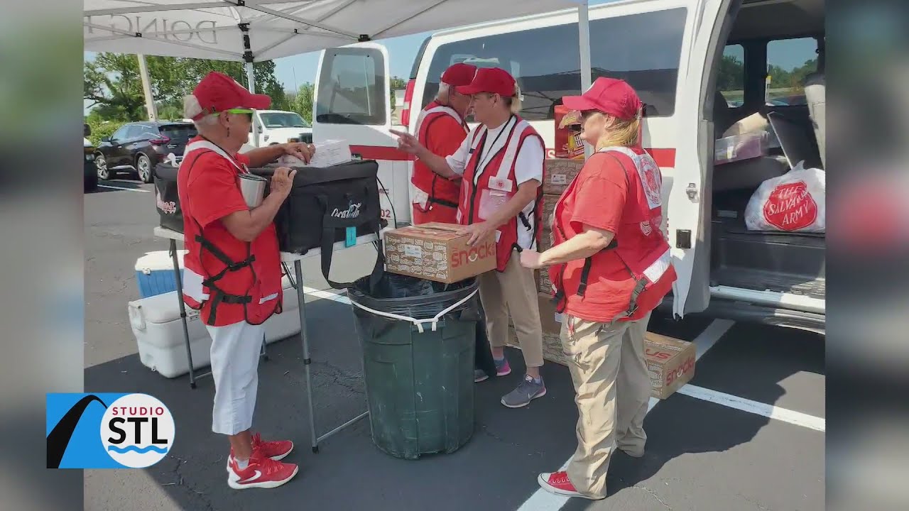 The Salvation Army needs donations as they help area flood victims