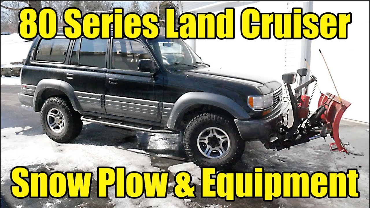 80 Series Land Cruiser Snow Plow Install & Attachment Tricks and Tips!