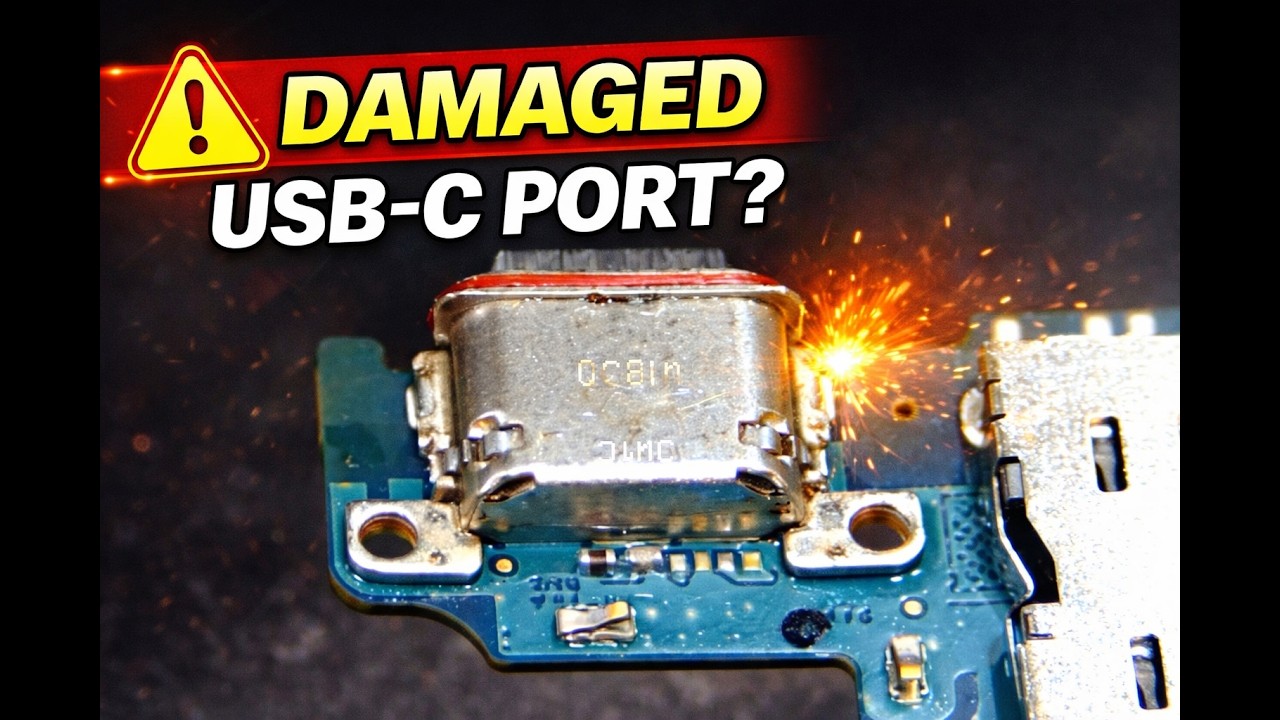 Samsung Galaxy S21 FE (SM‑G990U) USB‑C Charging Port Replacement