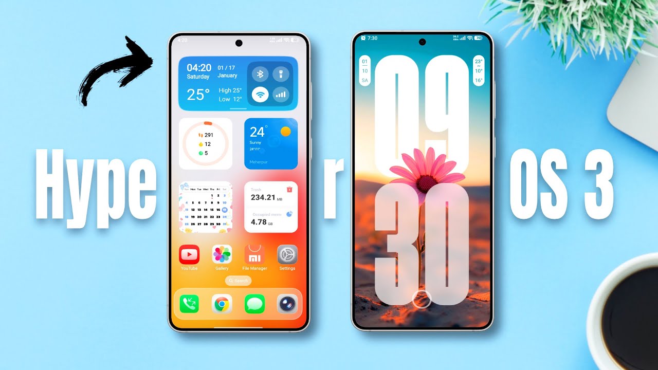 Top 5 Beautiful HyperOS 3 Themes! 🎨 Customize Your HomeScreen ( 2026 Edition )