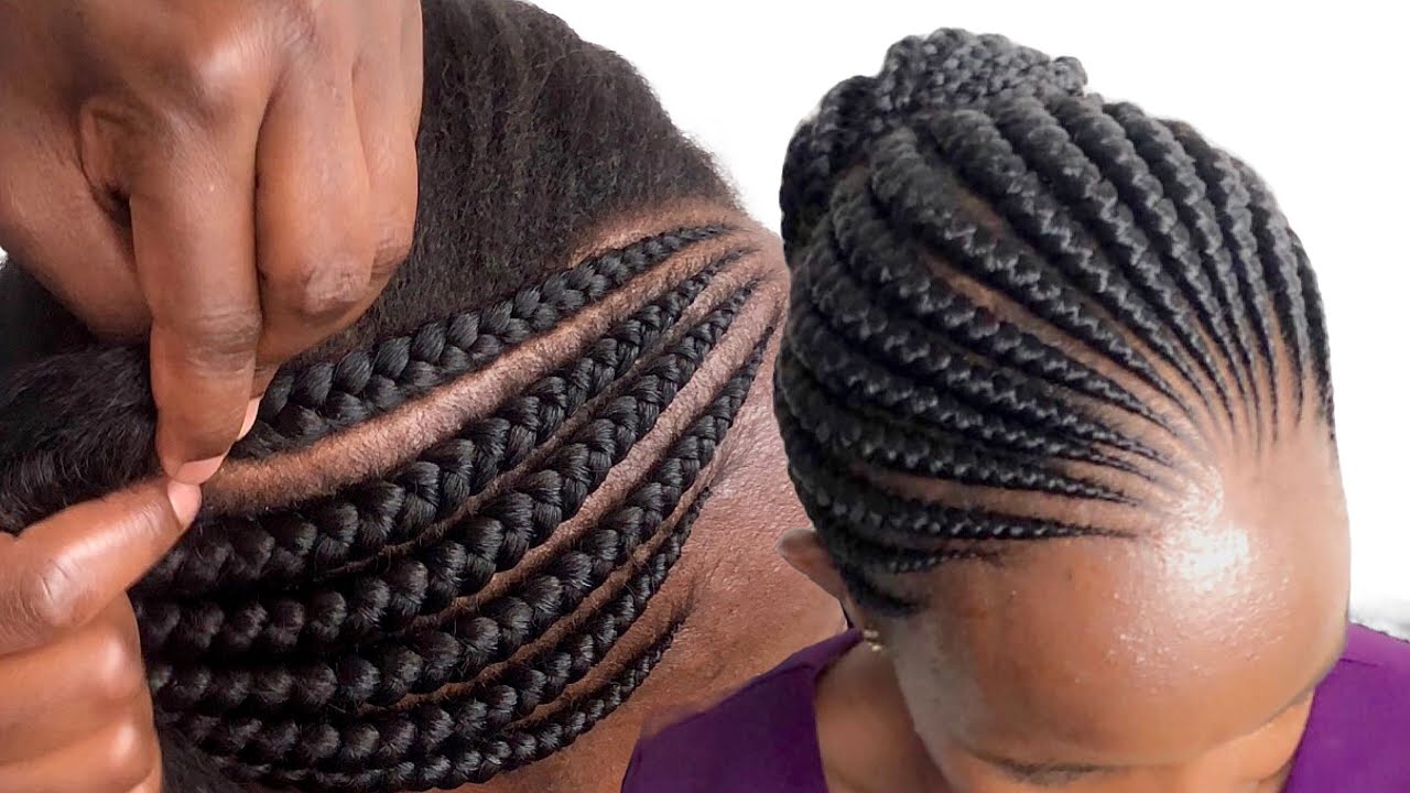Try it like this and you will love it | ghana braids easy @JANEILHAIRCOLLECTION