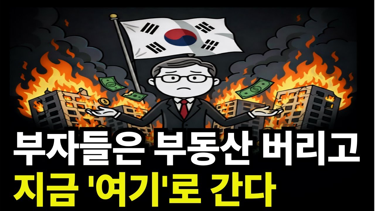 부동산 시대는 끝? 부자들이 몰래 옮기는 자산, 부동산이 아니라 바로 이것