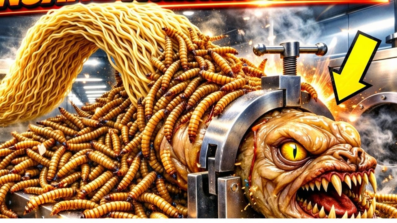 Inside America&rsquo;s Future Food Factory: How Insect Protein Noodles Are Made for Gen Z & Millennials