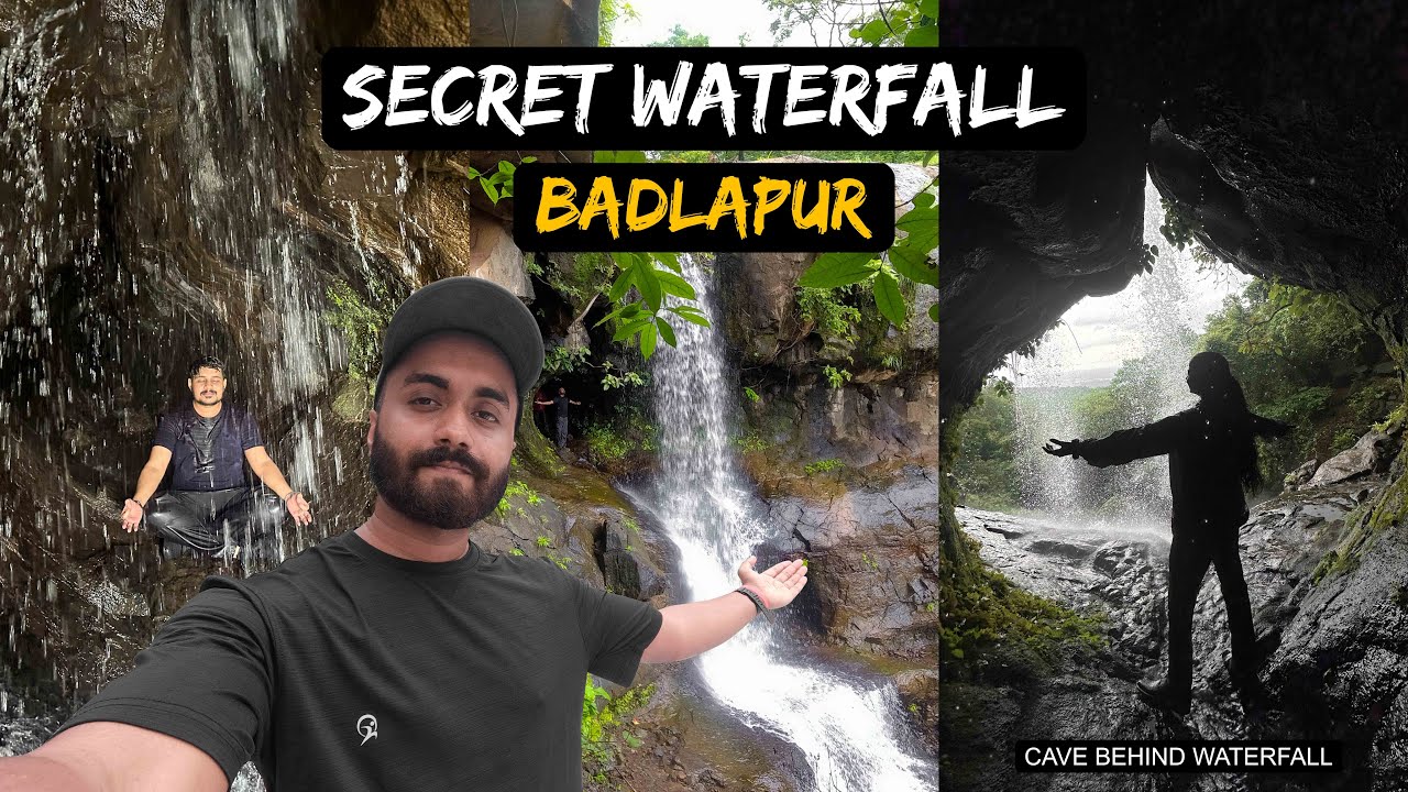 Secret Hidden Waterfall & Dark Jungle Trek in Badlapur Maharashtra