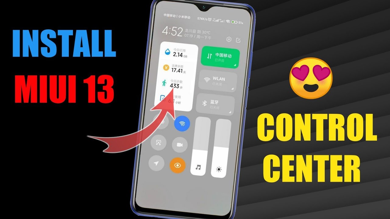 POCO M3 Enable MIUI 13 Control Center | Install MIUI 13 Control Center Any Poco & Redmi Device